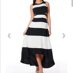 Gracia high low dress small